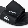 Шльопанці чоловічі Quiksilver Bright Coast Adjust black/white/black 7