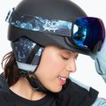 Маска сноубордична жіноча Roxy Popscreen Cluxe J true black akio/sonar ml revo blue ERJTG03156-KVJ1 8