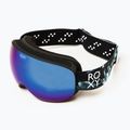 Маска сноубордична жіноча Roxy Popscreen Cluxe J true black akio/sonar ml revo blue ERJTG03156-KVJ1 10