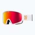 Маска сноубордична жіноча ROXY Feenity Color Luxe bright white/sonar ml revo red 5