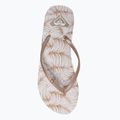В'єтнамки жіночі Roxy Bermuda Print бежеві ARJL100871-WT0 6