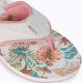В'єтнамки жіночі ROXY Coastin Print white/pink 7
