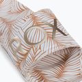 Шльопанці жіночі ROXY Slippy Printed white/tan 7