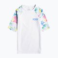 Футболка для плавання дитяча ROXY Printed bright white/surf trippin 4