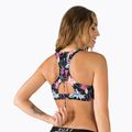 Купальник суцільний жіночий ROXY Active Crop Top anthracite/floral flow 3