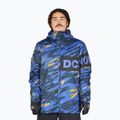 Куртка сноубордична чоловіча DC Propaganda angled tie dye royal blue