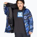 Куртка сноубордична чоловіча DC Propaganda angled tie dye royal blue 8