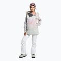 Куртка сноубордична жіноча ROXY Chloe Kim Overhead gray violet marble 2