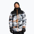 Куртка сноубордична чоловіча Quiksilver Morton shocking orange paint the moun