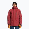 Куртка сноубордична чоловіча Quiksilver Mission Solid ruby wine 6