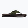 В'єтнамки чоловічі Quiksilver Molokai Layback Textured brown/brown/green 10