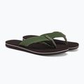 В'єтнамки чоловічі Quiksilver Molokai Layback Textured brown/brown/green 4