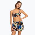 Шорти для плавання жіночі ROXY Salty Tan anthracite flower jammin 2
