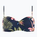 Купальник суцільний жіночий ROXY Into The Sun Mold Bandeau mood indigo tropical depht