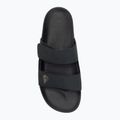 Шльопанці чоловічі Quiksilver Rivi Leather Double Adjust black 1 5