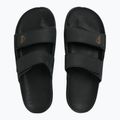 Шльопанці чоловічі Quiksilver Rivi Leather Double Adjust black 1 2