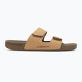 Шльопанці чоловічі Quiksilver Rivi Leather Double Adjust tan 1 2