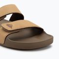 Шльопанці чоловічі Quiksilver Rivi Leather Double Adjust tan 1 7