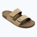 Шльопанці чоловічі Quiksilver Rivi Leather Double Adjust tan 1
