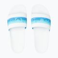 Шльопанці чоловічі Quiksilver Rivi Wordmark Slide white/blue/blue 12