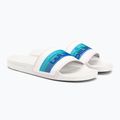 Шльопанці чоловічі Quiksilver Rivi Wordmark Slide white/blue/blue 4