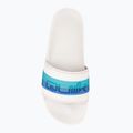 Шльопанці чоловічі Quiksilver Rivi Wordmark Slide white/blue/blue 6