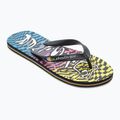 В'єтнамки чоловічі Quiksilver Molokai Wordblock black/blue/pink 8