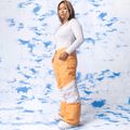 Жіночі сноубордичні штани ROXY Chloe Kim Woodrose помаранчеві 15