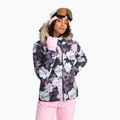 Жіноча сноубордична куртка ROXY Jet Ski true black blurred flower