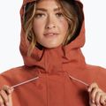 Жіноча сноубордична куртка DC Chalet Anorak каштанового кольору 8