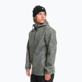 Quiksilver Shredder Hoodie краватка барвник справжній чорний світшот для сноуборду 4