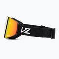 Маска сноубордична VonZipper Encore black satin/wildlife fire chrome 4