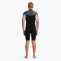 Чоловічий гідрокостюм Quiksilver 2/2 мм Everyday Sessions BZ чорний/попелястий 2