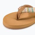 Жіночі шльопанці ROXY Porto Raffia II мульти/оливкові 7