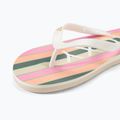 Жіночі шльопанці ROXY Tahiti VII персиковий крем 6