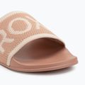 Шльопанці жіночі ROXY Slippy Knit wheat/turkish coffee 7