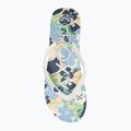 Жіночі шльопанці ROXY Tahiti VII м'який лайм / океан 5