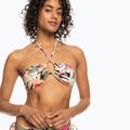 Купальник ROXY з принтом Beach Classics Halter top антрацитовий пальмова пісня с 2