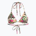 Купальник ROXY з принтом Beach Classics Tiki Tri топ антрацитовий пальмова пісня с