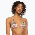 Купальник ROXY з принтом Beach Classics Tiki Tri топ антрацитовий пальмова пісня с 2