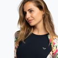 Жіноча майка для плавання ROXY лайкра з принтом антрацит пальмова пісня с 5