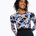 Жіночий злитий купальник ROXY Active антрацитовий поцілунок 6
