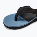 Чоловічі шльопанці Quiksilver Molokai Layback II сині / блакитні / помаранчеві 7