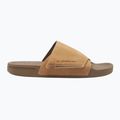 Замшеві чоловічі шльопанці Quiksilver Rivi tan 1 2