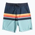 Чоловічі плавальні шорти Billabong All Day HTR Stripes OG сині