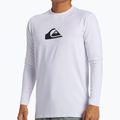 Чоловічий лонгслів для плавання Quiksilver Everyday Surf Tee білий 4