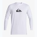 Чоловічий лонгслів для плавання Quiksilver Everyday Surf Tee білий 5