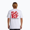 Чоловіча футболка для плавання Quiksilver Everyday Surf Tee біло-чорна 2