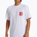 Чоловіча футболка для плавання Quiksilver Everyday Surf Tee біло-чорна 3