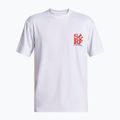 Чоловіча футболка для плавання Quiksilver Everyday Surf Tee біло-чорна 4
